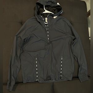 PINK Victoria's Secret Black Windbreaker